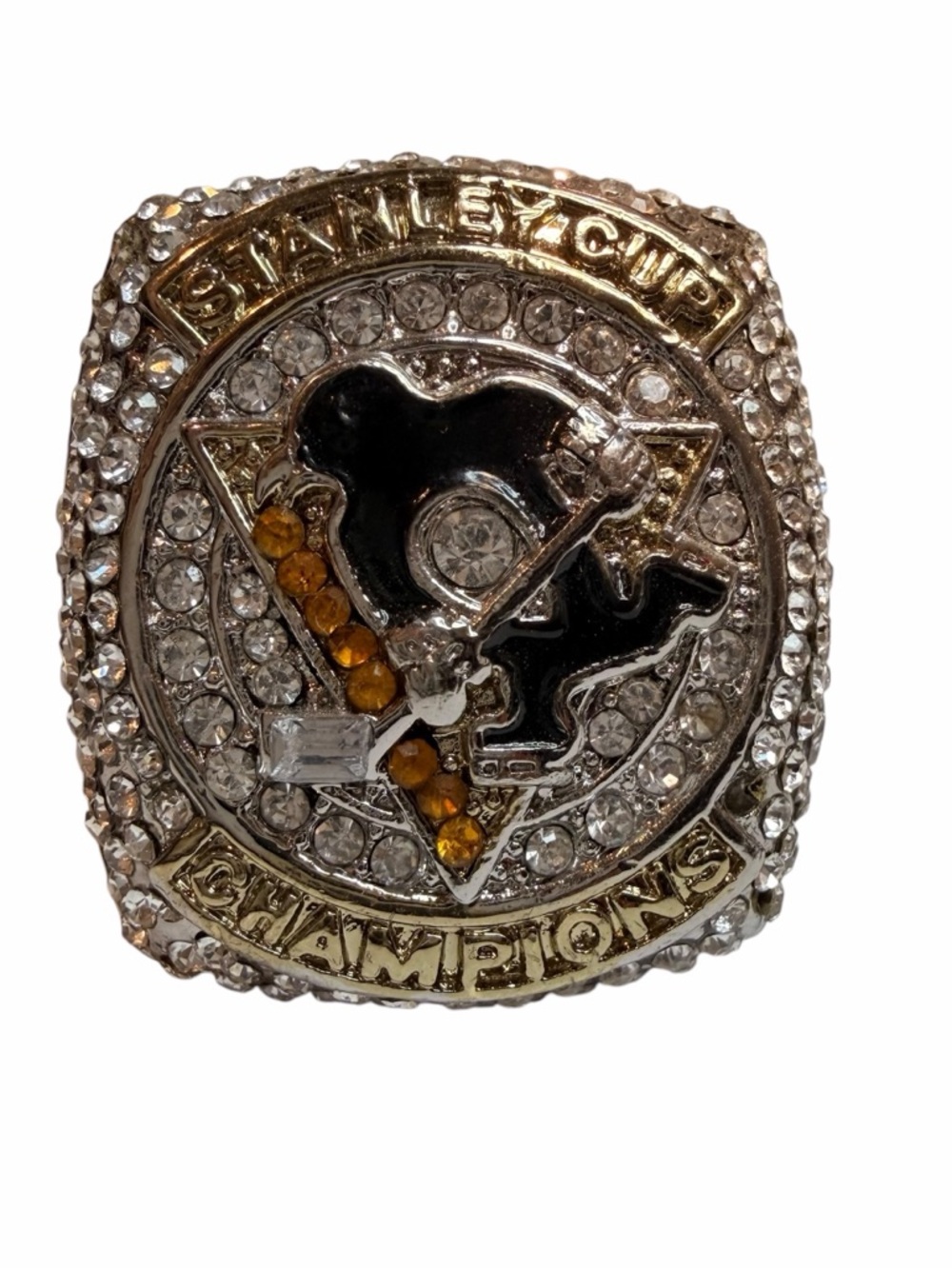 Pittsburgh Penguins Sidney Crosby 2016 Stanley Cup Championship Ring Replica